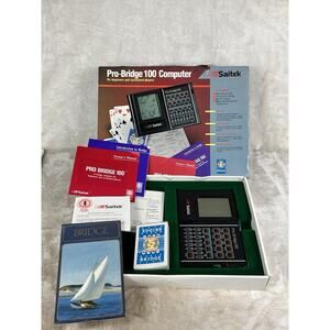 Saitek Pro Bridge 100 Handheld Electronic Computer New Condition